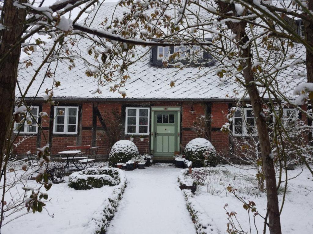 Ferienwohnung Im Denkmalgesch. Bauernhaus Von 1806 Nahe Lueneburg Thomasburg Exteriör bild